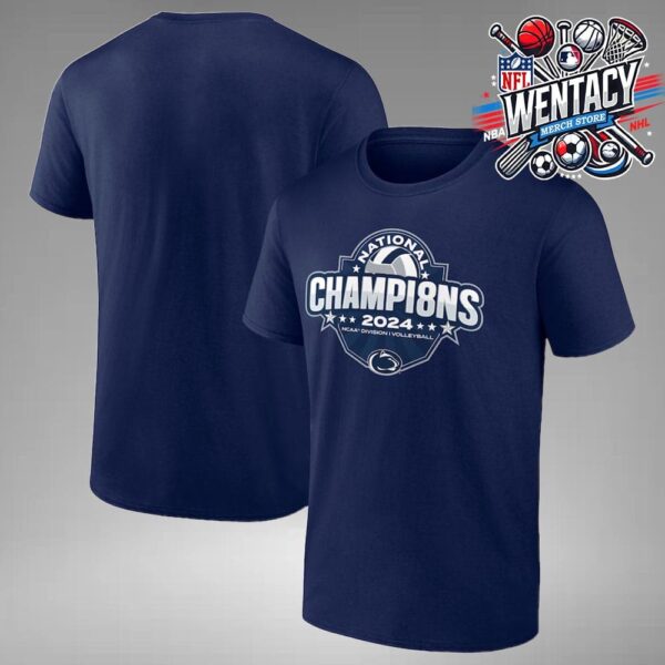 Penn State Nittany Lions 2024 NCAA Women’s Volleyball National Champions Official Logo Unisex T-Shirt