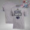 Penn State Nittany Lions 2024 NCAA Women’s Volleyball National Champions Stacked Comfort Colors Two Sides T-Shirt