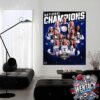 Penn State Nittany Lions Women’s Volleyball NCAA Division I Volleyball National Champions 2024 Home Decor Poster Canvas