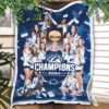 Navy Midshipmen Beat Army Black Knights 31-13 125th Army Navy Game Champion NCAA On December 14 2024 At Northwest Stadium In Landover Maryland Fleece Blanket