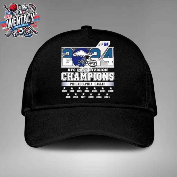 Philadelphia Eagles 2024 NFC East Division Champion And 13-time Champion Classic Hat-Cap