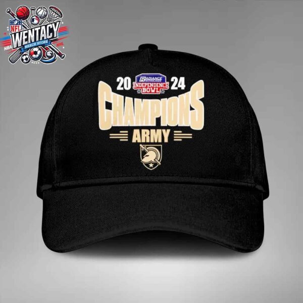 Radiance Technologies Independence Bowl 2024 Champions Army Black Knights NCAA Classic Hat-Cap