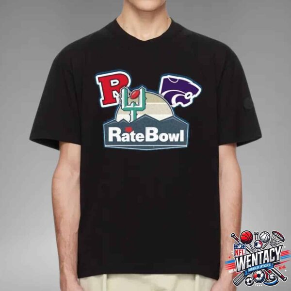 Rutgers Scarlet Knights Vs Kansas State Wildcats Matchup NCAA Rate Bowl At Chase Field In Phoenix Az Unisex T-Shirt