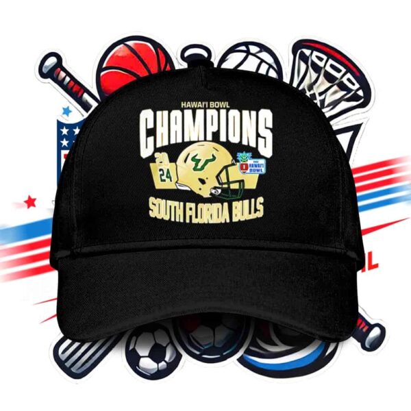 South Florida Bulls NCAA Hawai’i Bowl 2024 Classic Cap