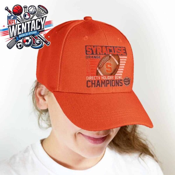 Syracuse Orange 2024 Directv Holiday Bowl NCAA Champions Hat-Cap