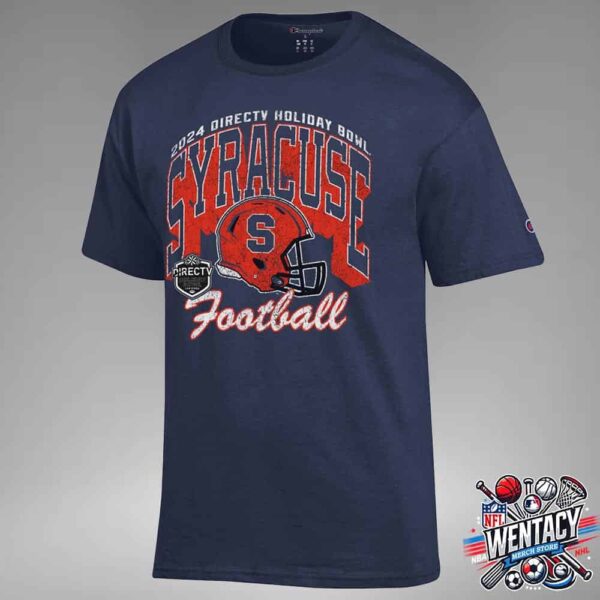 Syracuse Orangemen 2024 Directv Holiday Bowl NCAA Champions T-Shirt