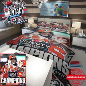 Syracuse Orange Directv Holiday Bowl NCAA Champions 2024 Bedding Set