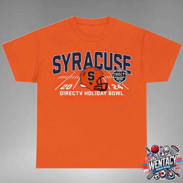 Syracuse Orange NCAA Directv Holiday Bowl 2024 Champions T-Shirt