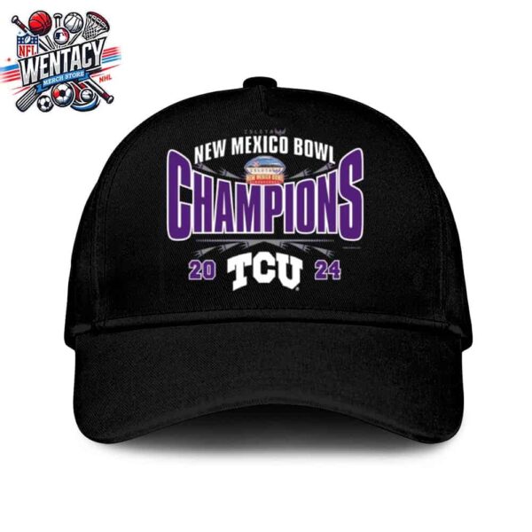 TCU Horned Frogs Champions NCAA Isleta New Mexico Bowl 2024 Hat-Cap