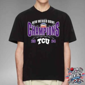 TCU Horned Frogs Champions NCAA Isleta New Mexico Bowl 2024 Unisex T-Shirt