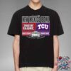 TCU Horned Frogs Vs Louisiana Ragin? Cajuns 2024 NCAA Isleta New Mexico Bowl Matchup December 28 2024 In Albuquerque Nm Unisex T-Shirt