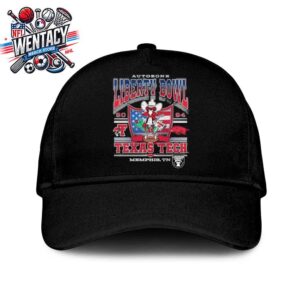 Texas Tech Red Raiders vs Arkansas Razorbacks 2024 Autozone Liberty Bowl NCAA On Dec 27 In Memphis TN Classic Cap