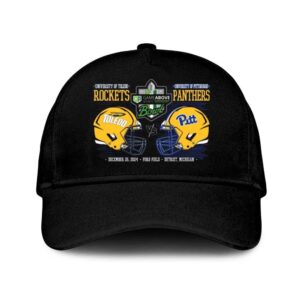 Toledo Rockets Vs Pittsburgh Panthers NCAA Gameabove Sports Bowl 2024 Head To Head On December 26 2024 At Ford Field In Detroit Michigan Hat-Cap