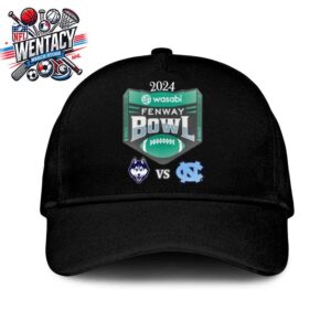 UConn Huskies vs North Carolina Tar Heels 2024 Wasabi Fenway Bowl NCAA Boston MA Classic Cap