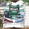 UConn Huskies 2024 Wasabi Fenway Bowl NCAA In Boston MA At Fenway Park On December 28 2024 Fleece Blanket