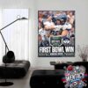 Los Angeles Rams NFL Champions NFC West Division 2024 Home Decor Poster Canvas