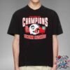 Uconn Huskies NCAA 2024 Wasabi Fenway Bowl Champion On December 28th At Fenway Park Unisex T-Shirt