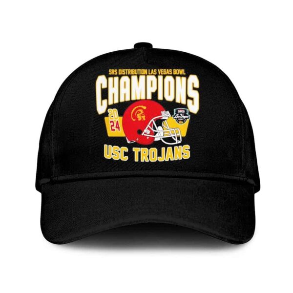 USC Trojans NCAA Srs Distribution Las Vegas Bowl Champions 2024 At Allegiant Stadium In Las Vegas Nv Hat-Cap