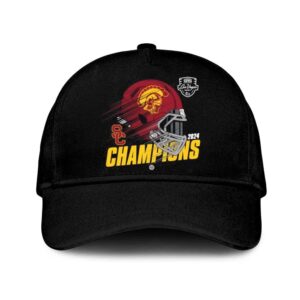 USC Trojans Srs Distribution Las Vegas Bowl NCAA Champions 2024 At Allegiant Stadium In Las Vegas Nv Hat-Cap