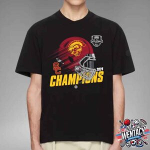 USC Trojans Srs Distribution Las Vegas Bowl NCAA Champions 2024 At Allegiant Stadium In Las Vegas Nv Unisex T-Shirt