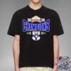 East Carolina Pirates NCAA 2024 Go Bowling Military Bowl Champions Unisex T-Shirt