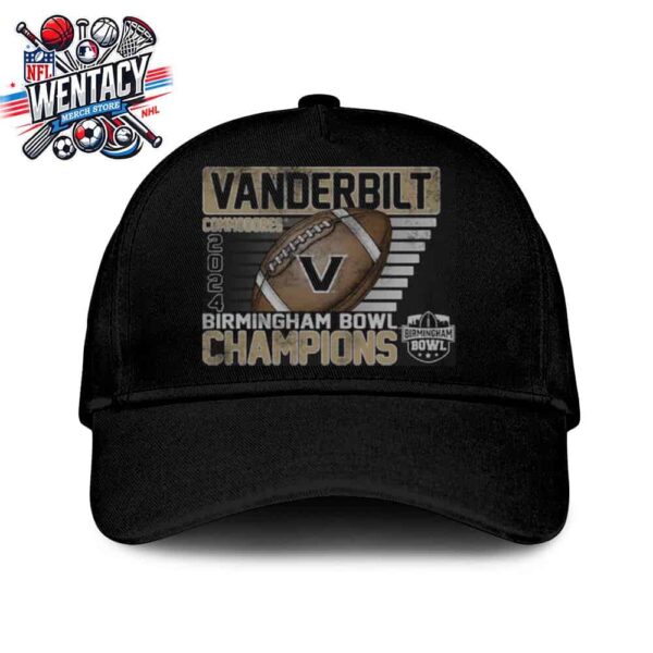 Vanderbilt Commodores NCAA Birmingham Bowl Champions On Dec 27 2024 In Birmingham Al Hat-Cap