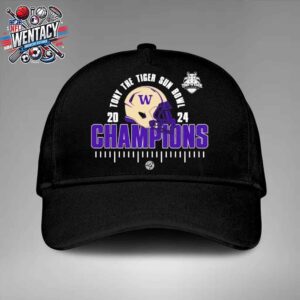 Washington Huskies NCAA Champions Tony The Tiger Sun Bowl Champions 2024 El Paso Tx Classic Hat-Cap