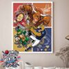 Washington Commanders Vs Tampa Bay Buccaneers NFL Game On Espn January 12 2025 Home Decor Poster Canvas