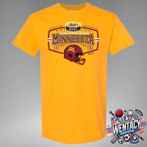 2025 Duke’s Mayo Bowl Minnesota Golden Gophers Helmet On January 3rd 2025 In Charlotte NC Unisex T-Shirt