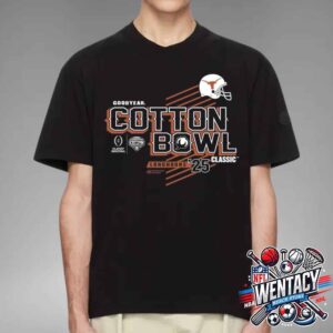 2025 Good Year Cotton Bowl Classic CFP Semifinal Texas Longhorns On January 10 2025 In Arlington Texas Unisex T-Shirt