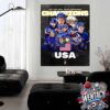 Los Angeles Rams NFL Wild Card 2025 On Monday January 13 At Sofi Stadium Home Decor Poster Canvas