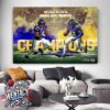 2025 College Football Playoff Down To The Final 4 Mascot Coton Bowl Classic And Orange Bowl Home Decor Poster Canvas