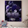 Detroit Lions 2024 NFL NFC North Division Champions Home Decor Poster Canvas