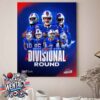 Buffalo Bills Vs Baltimore Ravens NFL AFC Divisional Playoffs On Jan 19 2025 Home Decor Poster Canvas