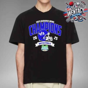 Buffalo Bulls Bahamas Bowl 2025 Champions Unstoppable Football Spirit Merch Unisex T-Shirt