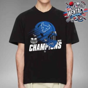 Buffalo Bulls Helmet Bahamas Bowl 2025 Champions of Football Glory Merch Unisex T-Shirt