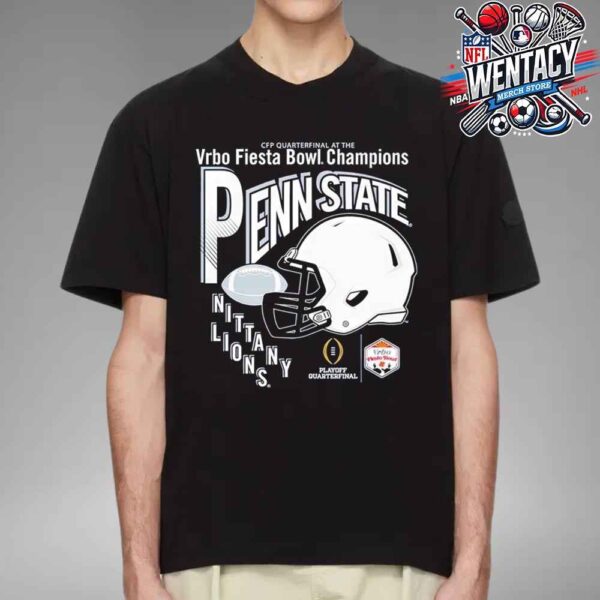 CFP Quaterfinal At The Vrbo Fiesta Bowl 2024 Champions Penn State Nittany Lions In Glendale Arizona Unisex T-Shirt