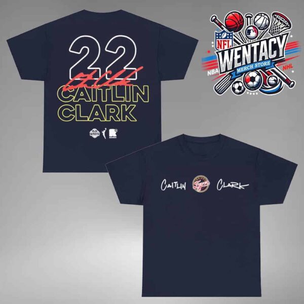 Caitlin Clark Indiana Fever WNBA x Round21 x WNBPA Signature Two Sides Unisex T-Shirt