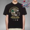 Ohio State Buckeyes Vs Texas Longhorns CFP Goodyear Cotton Bowl Classic Champions Game On Jan 10 2025 In Arlington TX Two Sides Unisex T-Shirt