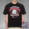 Cfp Quaterfinal At The 2025 Rose Bowl Game Presented By Prudential Champions Ohio State Buckeyes Vs Oregon Ducks On Jan 1 Pasadena Unisex T-Shirt