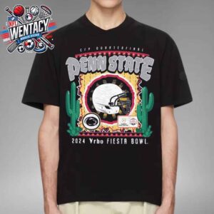 College Football Playoff 2024-25 Penn State Nittany Lions Vrbo Fiesta Bowl Unisex T-Shirt