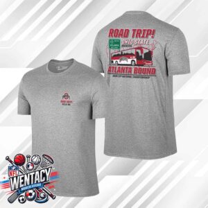 College Football Playoff 2025 National Championship Retro Brands Ohio State Road Trip Two Sides Unisex T-Shirt