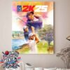 Congrats Max Homa Vs Matt Fitzpatrick On Joining The Ranks Of PGA Tour 2K25 Home Decor Poster Canvas