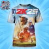 Tiger Woods Legend Edition PGA Tour 2K25 All Over Print Shirt