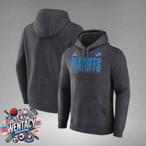 Detroit Lions 2024 NFL Playoffs Fleece Pullover Hoodie Unisex T-Shirt