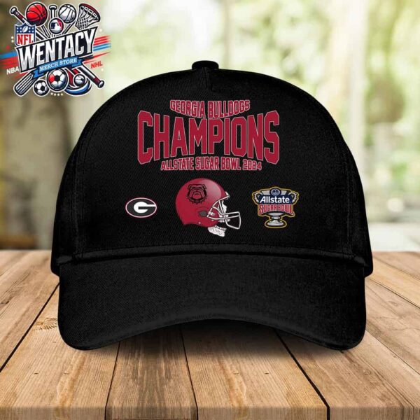 Georgia Bulldogs Champions Allstate Sugar Bowl CFP Quaterfinal Classic Hat-Cap