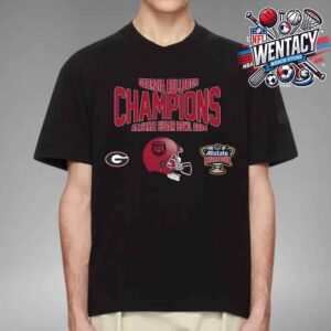 Georgia Bulldogs Champions Allstate Sugar Bowl CFP Quaterfinal Unisex T-Shirt