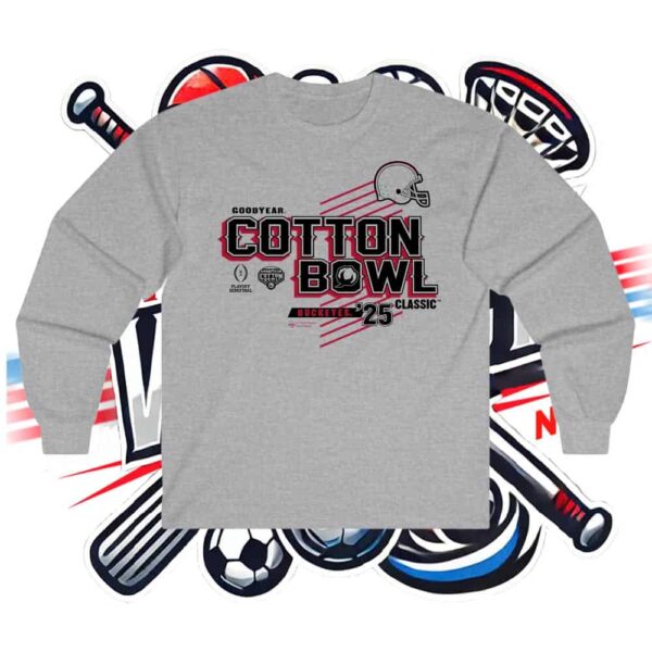 Good Year Cotton Bowl Classic 2025 CFP Semifinal Ohio State Buckeyes On January 10 2025 In Arlington Texas Unisex T-Shirt