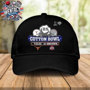 Good Year Cotton Bowl Classic CFP Semifinal Ohio State Buckeyes Vs Texas Longhorns Head To Head On January 10 2025 In Arlington Texas Classic Hat-Cap Snapback