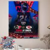 Buffalo Bills Vs Baltimore Ravens NFL AFC Divisional Playoffs On Jan 19 2025 Home Decor Poster Canvas